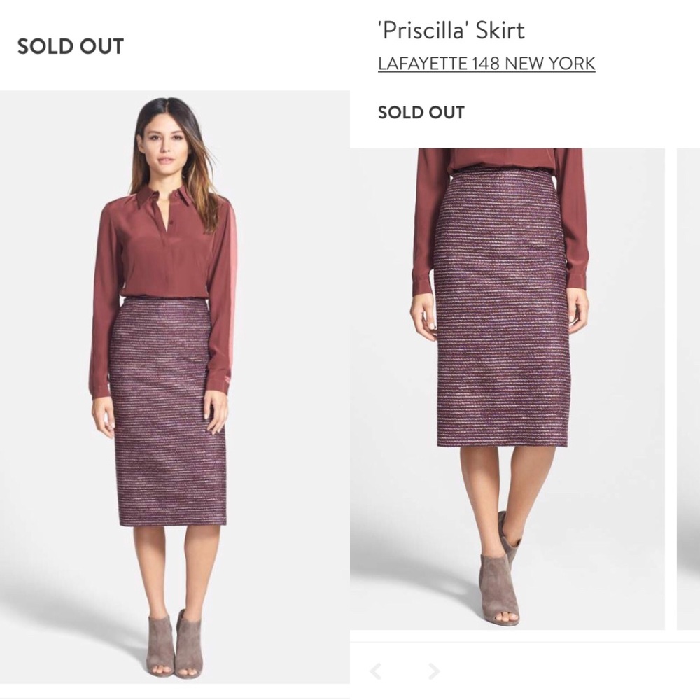 Lafayette 148 Priscilla' Skirt size 6